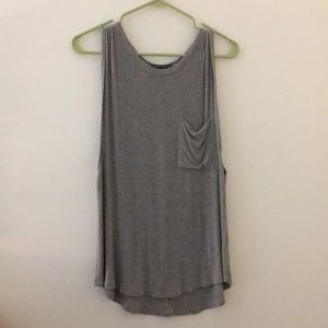 Brandy Melville long grey top
